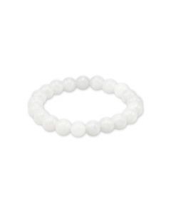 White Moostone 'AA' Bracelet 8mm - Madagascar