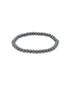 Hematiet Armband met Kralen 4 mm &ndash; Brazili&euml;
