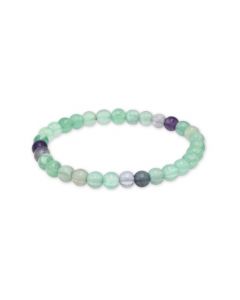 Fluorite Multi beaded Bracelet 6 mm - China