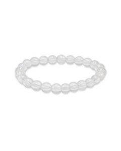 Bergkristal kralen armband 8 mm - Brazilië