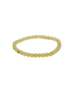 Citrienkwarts kralen armband 4 mm - Madagaskar