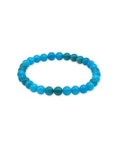 Pulsera de Apatita 'AAA' con Cuentas de 6 mm – Madagascar