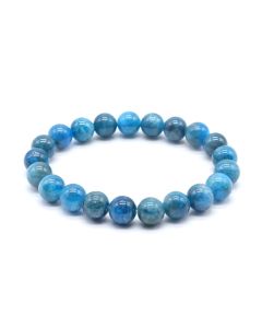 Apatiet 'AAA' kralen armband 10 mm - Madagaskar