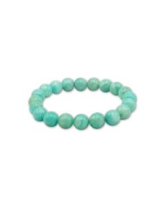 Amazoniet kralen armband 8 mm - Mozambique