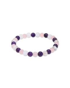 Gouden Driehoek Armband 6 mm