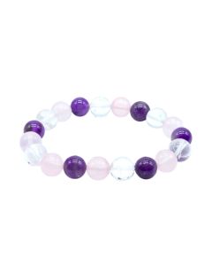 Gouden Driehoek armband 10 mm