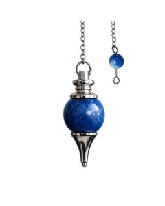 Lapis Lazuli bol Pendel 4cm