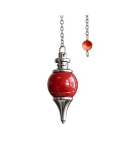 Carneool bol Pendel 4cm