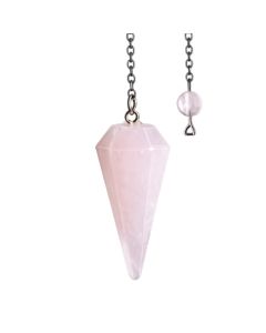 Rozenkwarts conisch Pendel 3.5cm