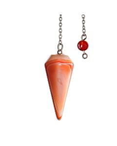 Carneool conisch Pendel 3.5cm