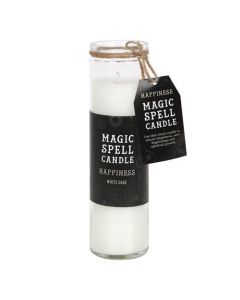 White Sage 'Happiness' Spell Tube Candle