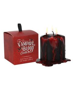 Small Vampire Blood Pillar Candle