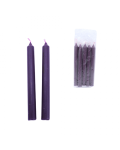 Vela Ritual Púrpura 15cm (5 piezas)