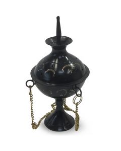 Black Hanging Incense Holder (12.5cm)