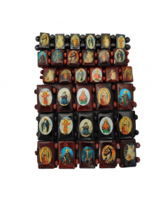 Pulseras de madera de santos - Set de 12 un