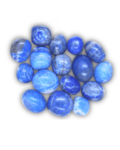 Lapis Lazuli getrommelde stenen AA kwaliteit 250gr