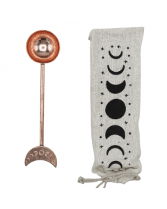 Cuchara de Latón para Rituales 'Luna Creciente'