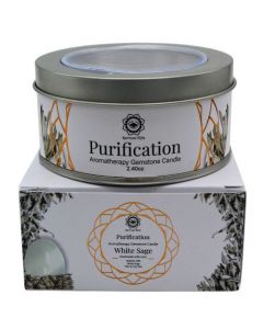 Green Tree Velas de Gemas 'Purification' Salvia Blanca 70gr