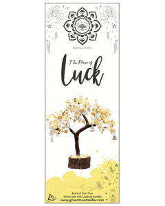 Yellow Jade Luck Gem tree Large