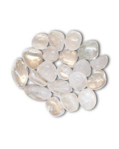Crystal Quartz tumbled stone 250 gram