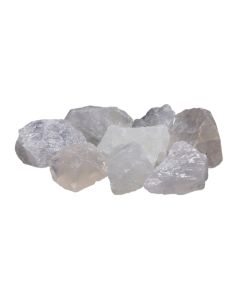 Rock Crystal 'A' rough stone 1kg - Brazil