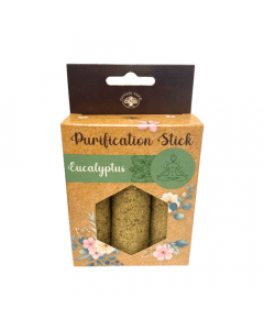 Zuiverende kruidenstokjes Eucalyptus Set van 3 stuks