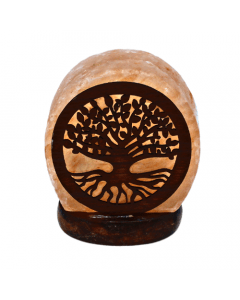 Lámpara De Sal Del Himalaya Árbol De La Vida1 kg