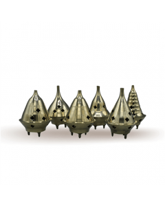 Messing Pyali Aromabrander Assorti set van 6st