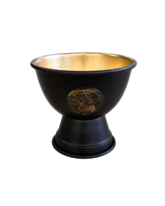 Cuenco de Sahumerio Pentagrama (Negro) 