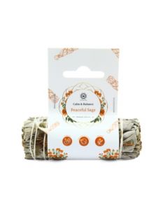 Vredige Salie met label