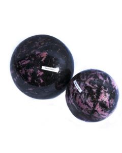 Rhodonite Spheres 70-130 mm (1000 grams)