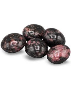 Gepolijste Rhodoniet 50mm (1000 gram)