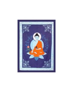 TAPESTRY- COTTON MEDECINE BUDDHA 58x82"