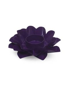 Portavelas Púrpura Chakra Lotus Corona
