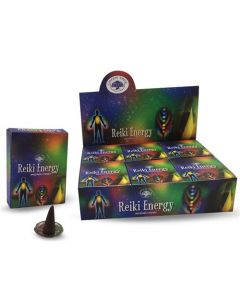 Green Tree Reiki Energy Cones (10 pieces)