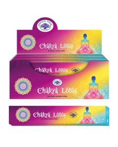 Green Tree Chakra Lotus Natural Masala Incense 15 grams
