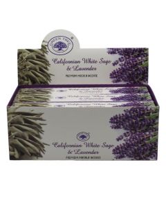 Green Tree Californian Witte Salie & Lavendel Wierook 15 gr