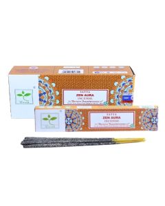 Satya Zen Aura Perfumed Incense Sticks 15 Gms