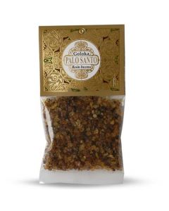 Goloka Resin Incense Palo Santo - 30 grams 12 packs
